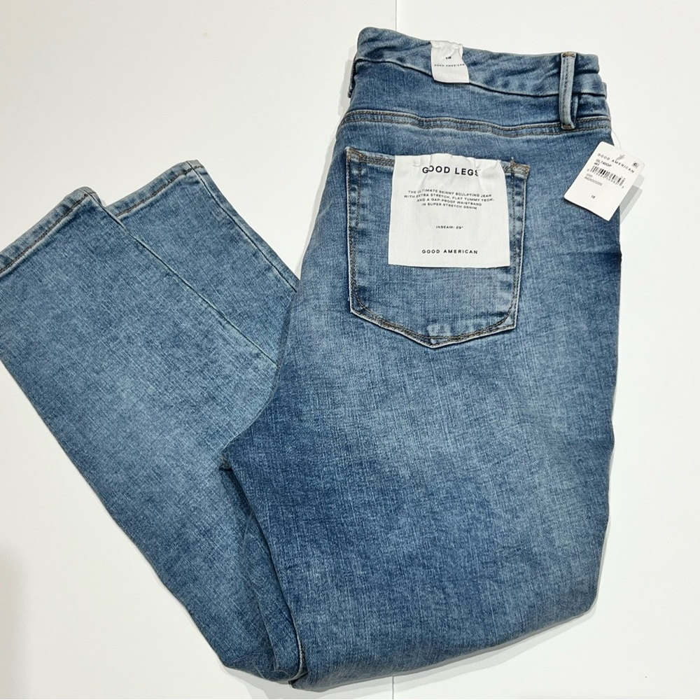Good American Good Legs extra stretch Jeans, size 18